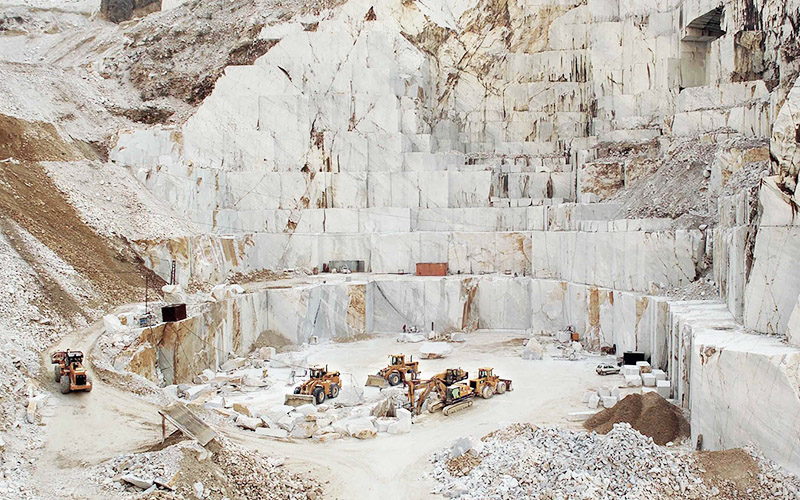 carrara, cava michelangelo