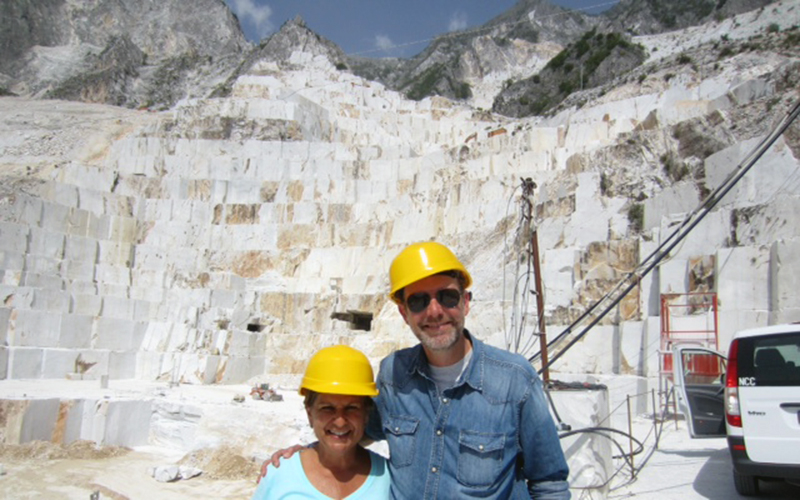 michelangelo's quarries, guided visit