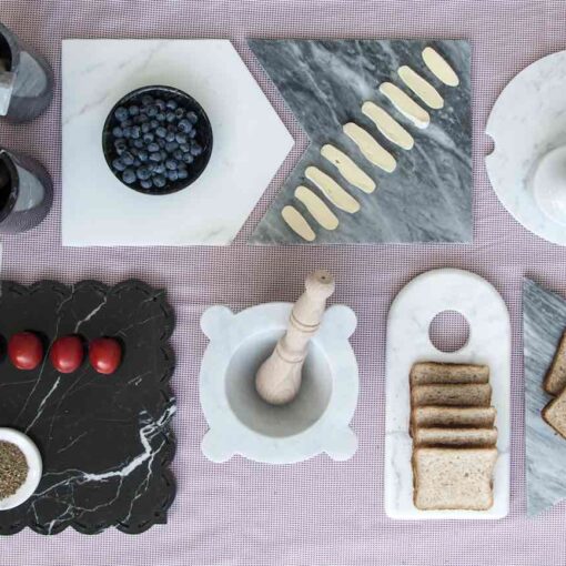 carrara marble home goods