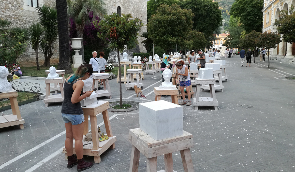 studenti accademia delle belle arti di carrara