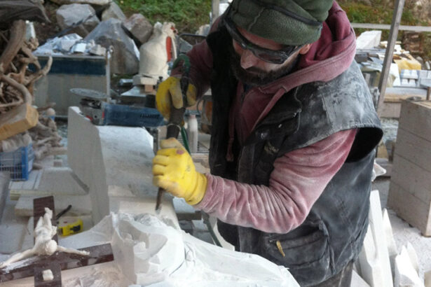 carrara, laboratorio di scultura visite guidate