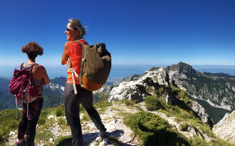 cammino di aronte trekking