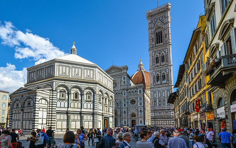 Private shore excursions from Carrara port to Florence Duomo