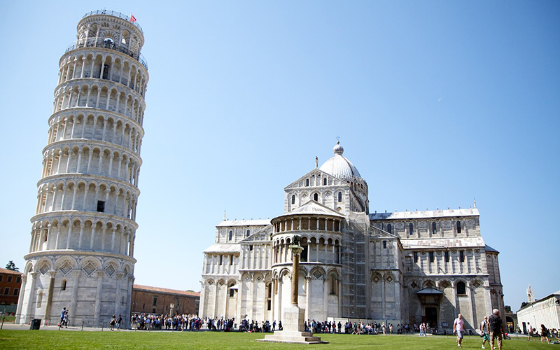 Pisa and Cinque Terre shore excursion from Carrara port – Leaning Tower view in Pisa
